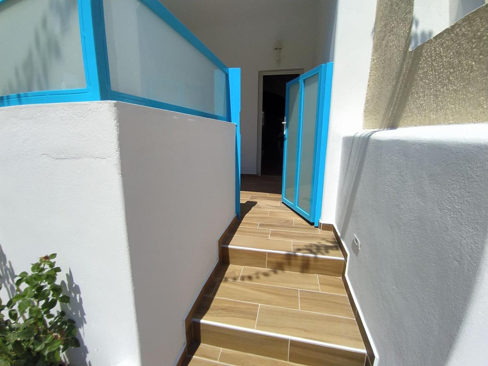 Chariot Apartments Santorini Kamári Rum bild